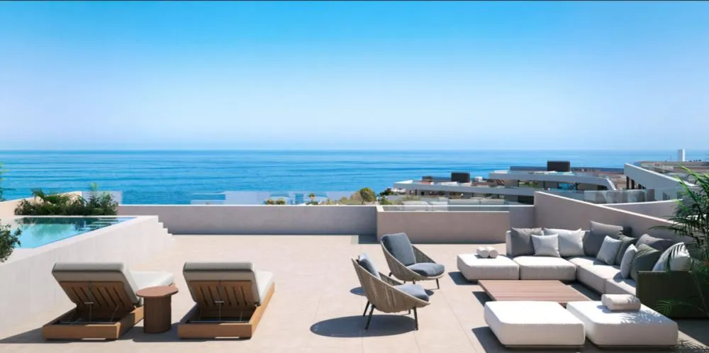 Terrass - Modern Apartment with Terrace in Manilva