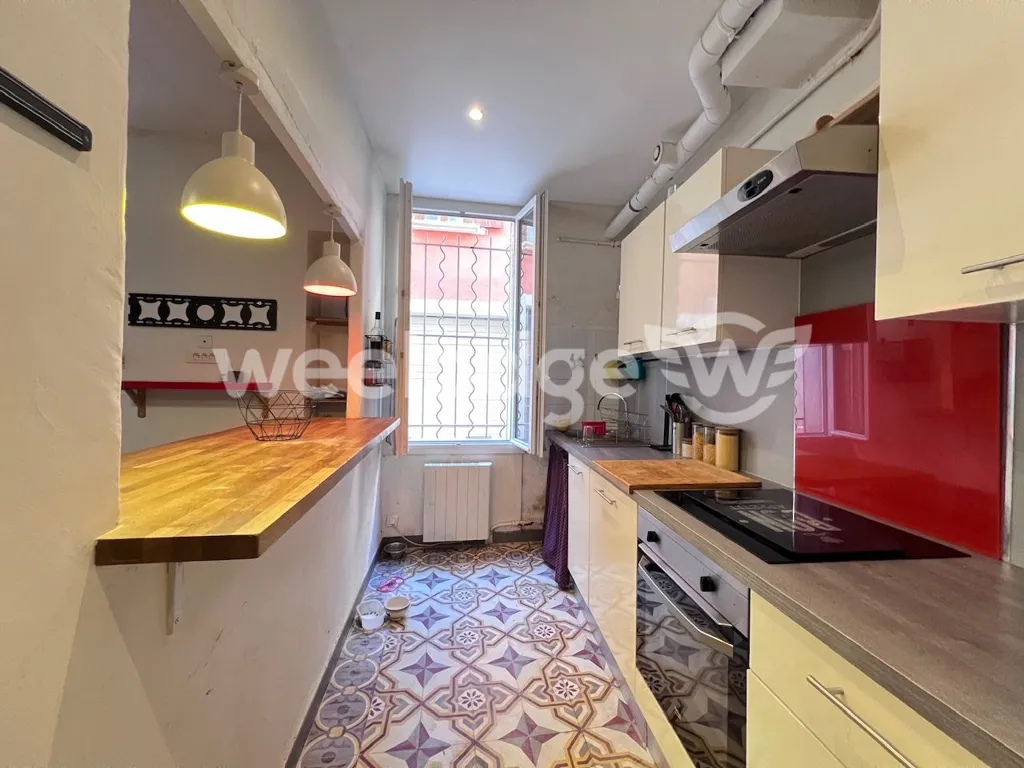 Cucina - Apartment with Courtyard in Avignon