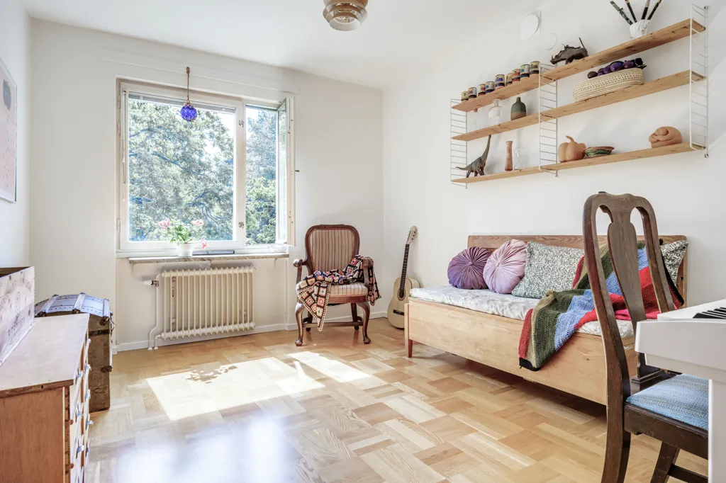 Chambres - Charming 3-Bedroom with Balcony in Solna