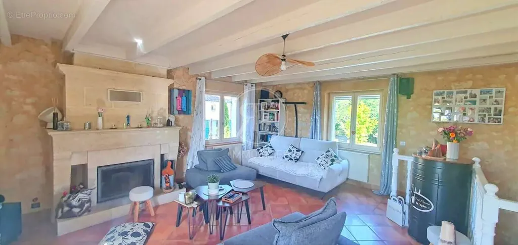 Soggiorno - Luxury House with Pool in Puisseguin