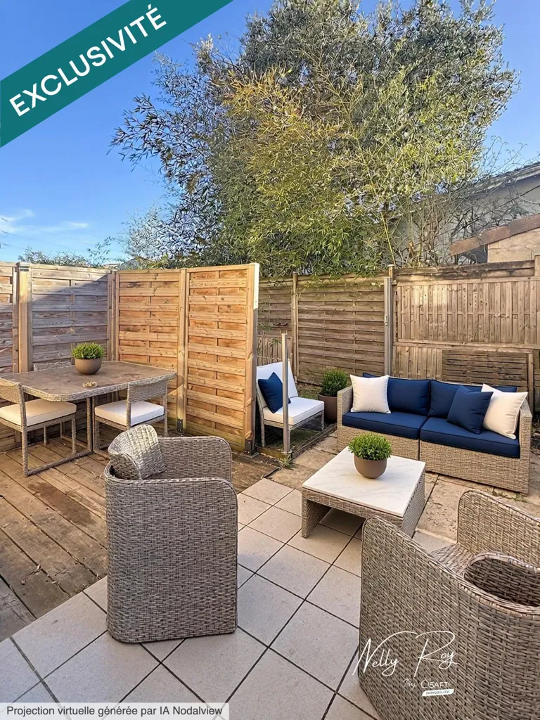 Terrace - House with Garden near Majolan Serres, Eysines
