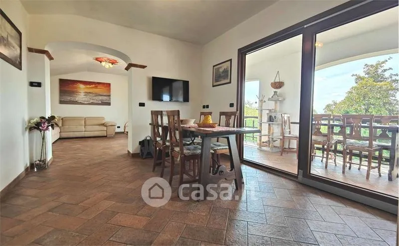 Sala da pranzo - Two-Storey Apartment with Panoramic Terrace in Capannori