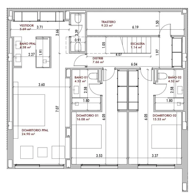 Plan - Luxury Villa with Sea View in Benalmádena