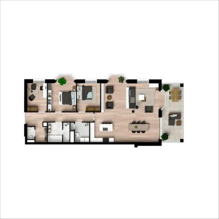 Plan - Exclusive Beachfront Apartments in Noordwijk
