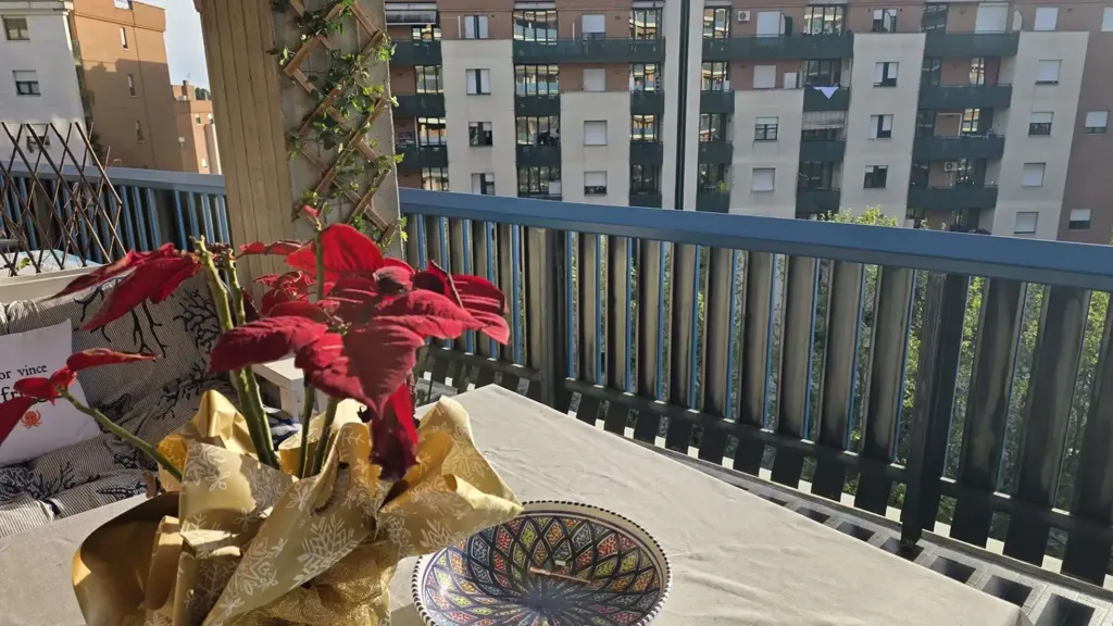 Balcony - Rusticated Apartment with Terrace in Madonna Alta, Perugia