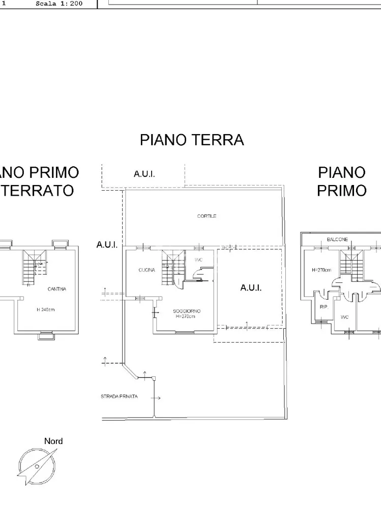 Planimetria - Renovated Villa with Garden in Vigevano