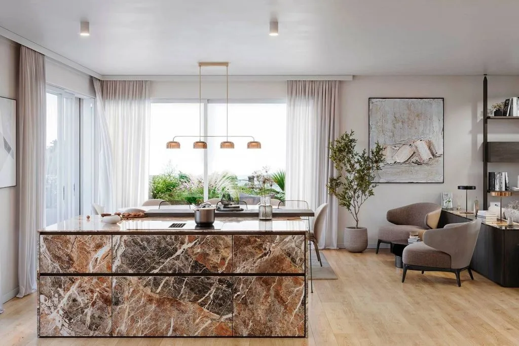 Cuisine - Luxury Penthouse with 360° View in Monza