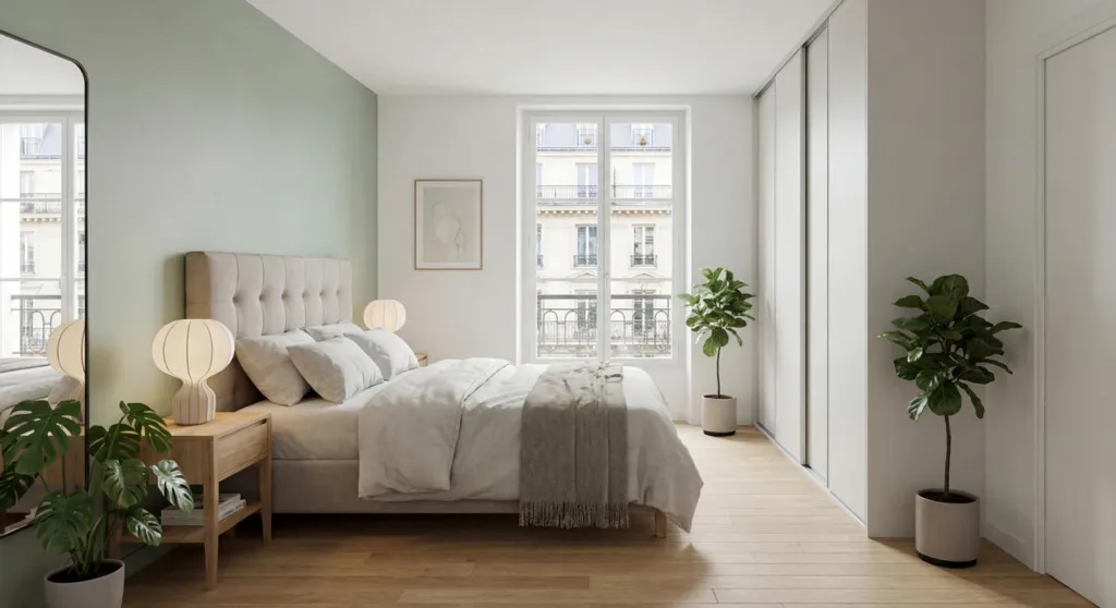Chambres - Appartement T2 avec Balcon à Sassenage