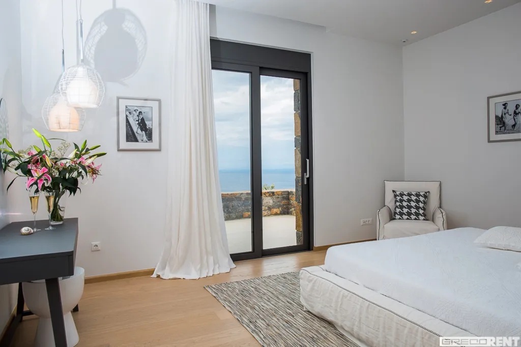 Chambres - Villa with Infinity Pool in Istron, Crete