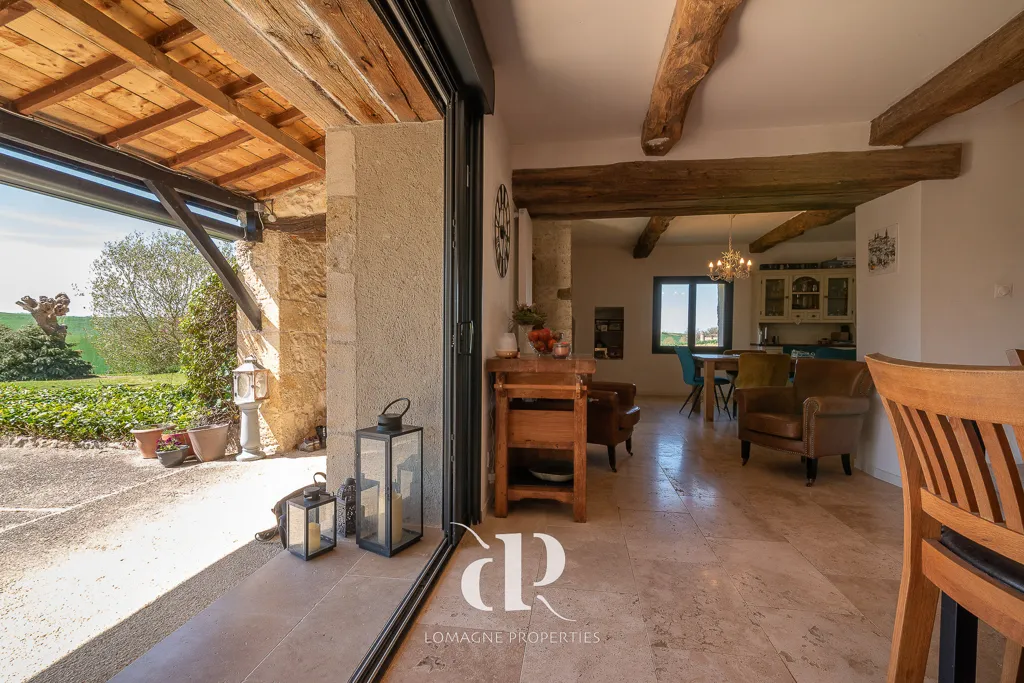 Terrass - Renovated Cottage with Pool in Lectoure
