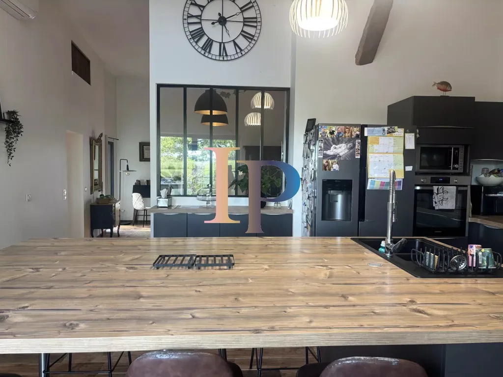 Cuisine - Maison en Pierre Rénovée avec Piscine près de Charlieu
