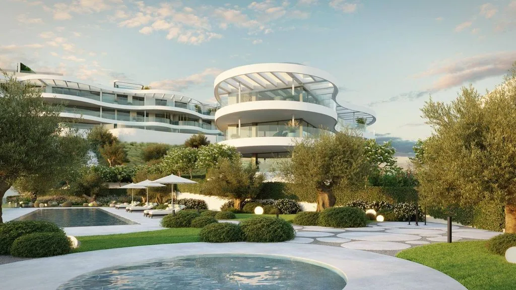 Pool - Luxury Apartment with Sea View in Benahavís