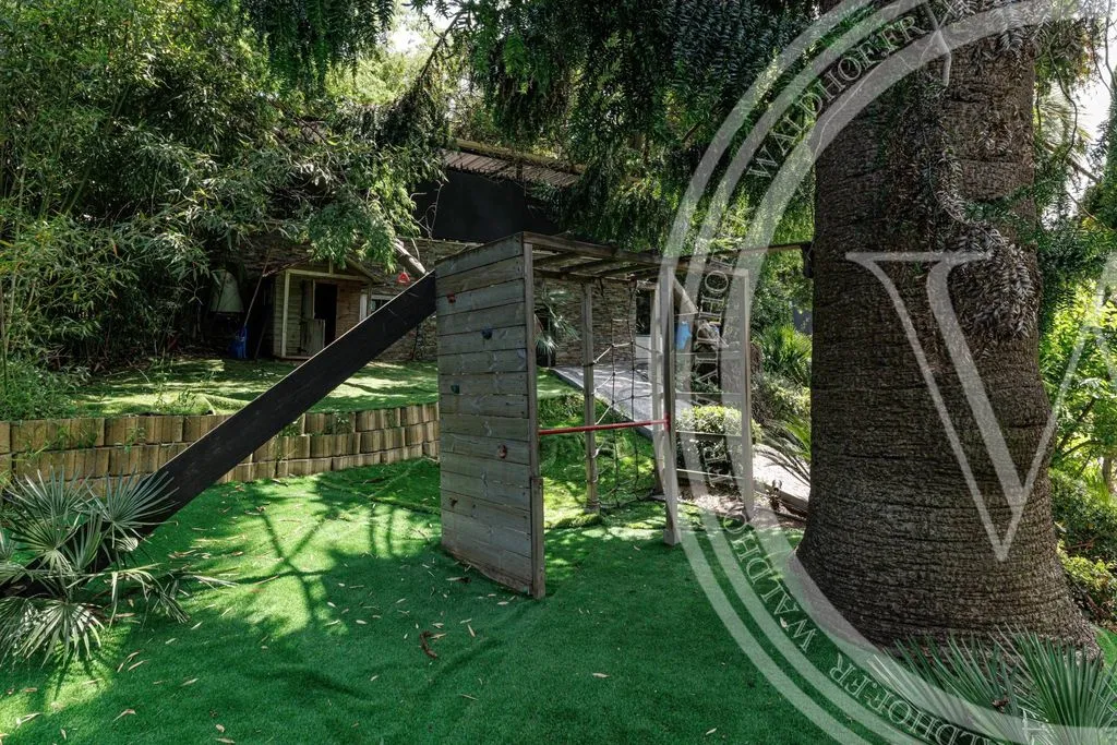 Jardin - Hôtel Particulier Luxueux avec Vue Mer à Cannes