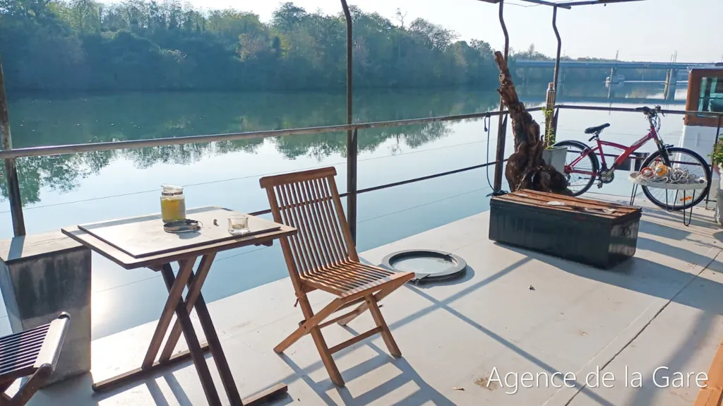 Terrass - Boat with Garden Terrace in Bezons