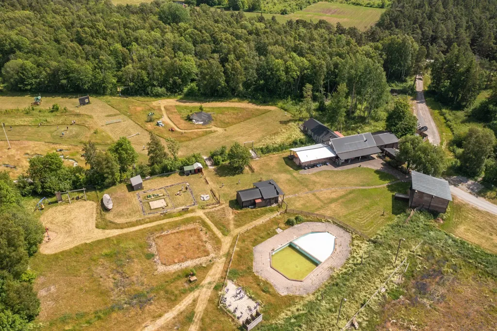 Vue aérienne - Activity Park with Stuga and Restaurant in Gotland