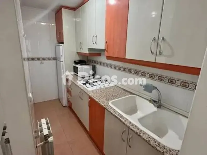 Köök - Apartment with Balcony in Albacete Centre