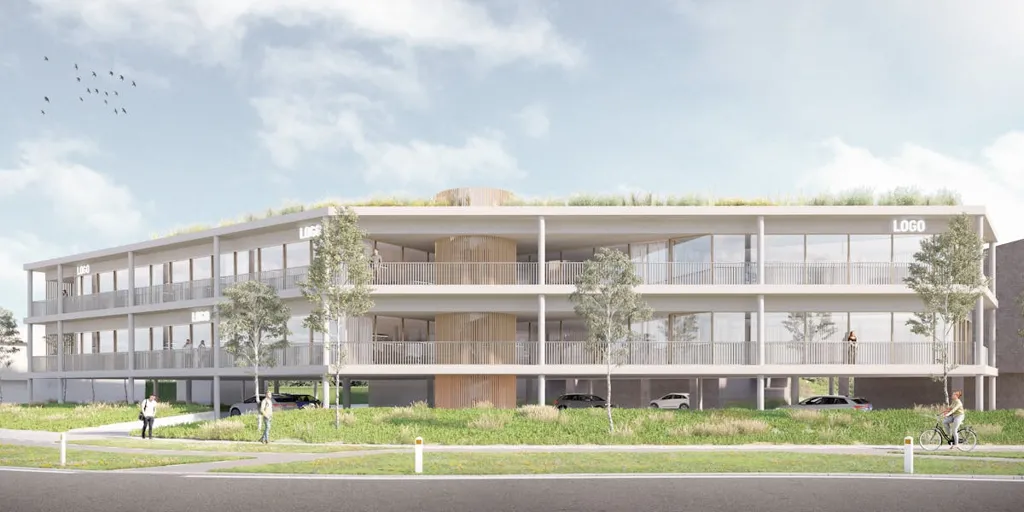 Bureaux Neufs avec Terrasses à Hooglede-Gits