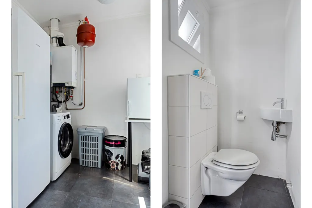 Salles de bain - Two-Storey House with Garden in Sas van Gent