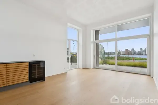 Séjour - Apartment with Harbour View in Nørresundby
