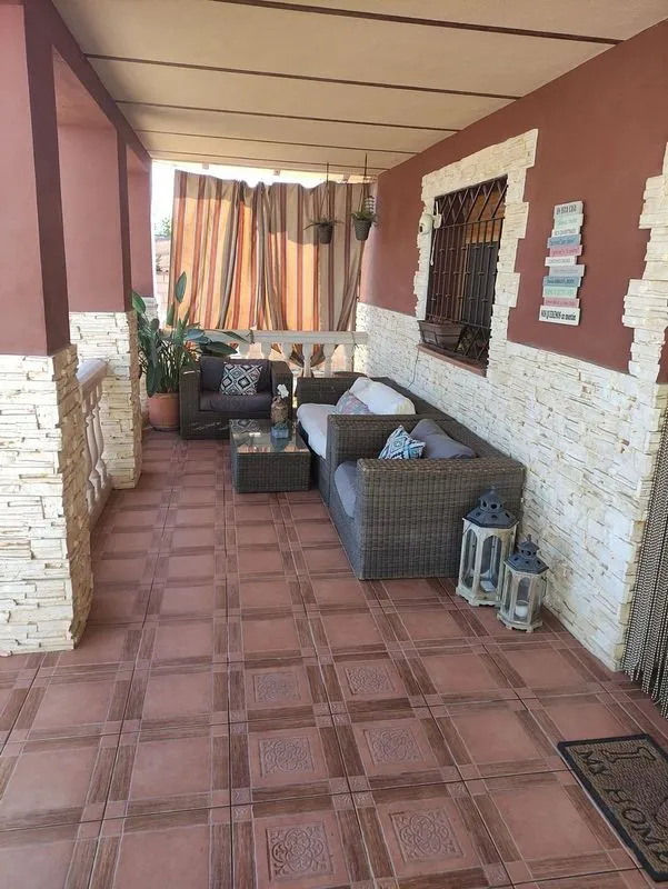 Terrass - Rustic Finca with Pool in La Perla