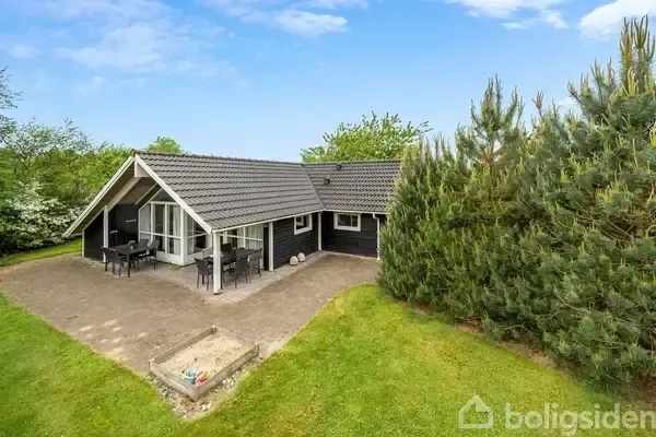 Vue aérienne - Cottage with Sea View in Bork Havn