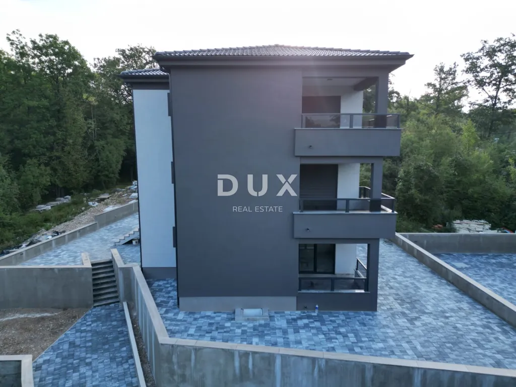Vista aerea - Ground Floor Apartment with Terrace in Matulji