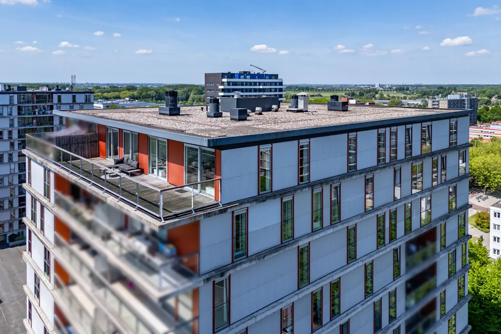 Õhuvaade - Penthouse with Panoramic View in Amsterdam