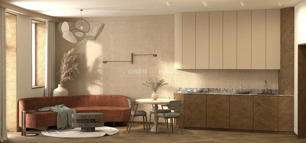 3-Bedroom Apartment with High Ceilings in Druskininkai