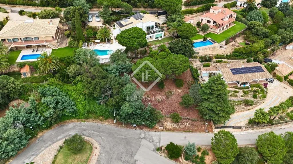 Vue aérienne - Building Plot with Sea Views in Platja d'Aro