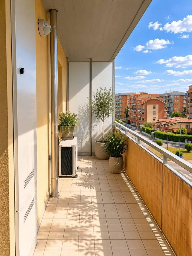 Rõdu - Bright Apartment with Balcony in Nichelino
