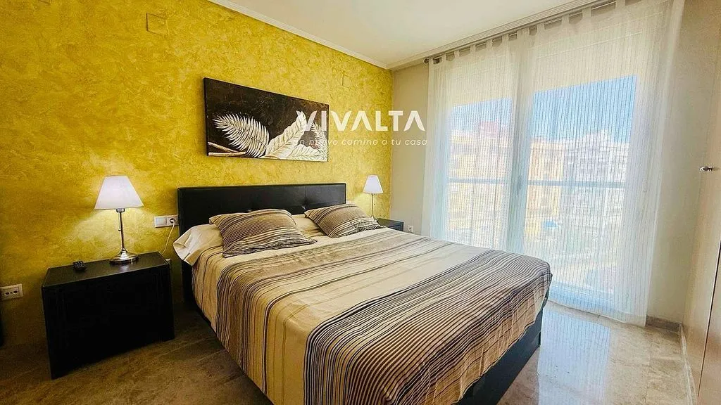 Bedrooms - Modern Flat with Sea View in El Grau