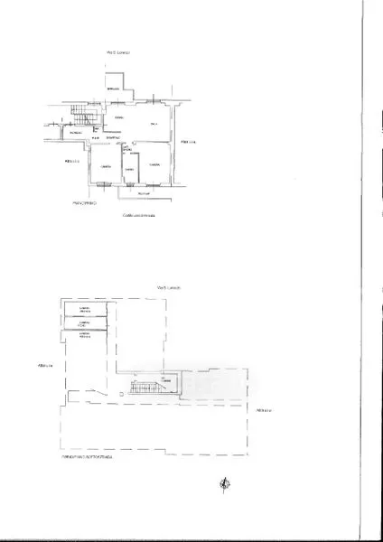 Plan - Fully Rented Flat with Terrace in Casale Monferrato