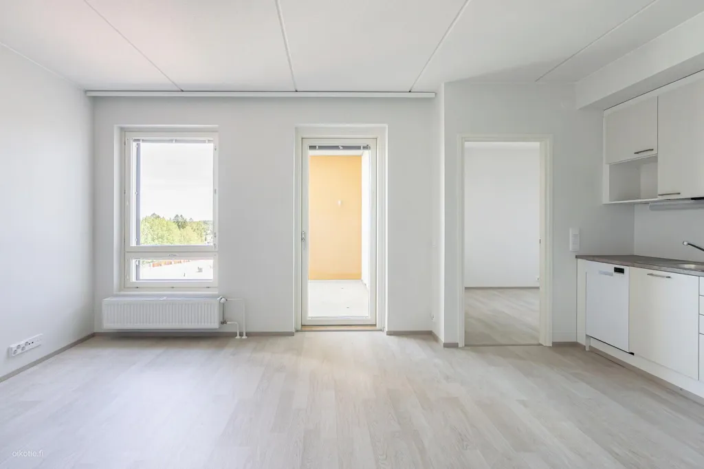 Soggiorno - 7th Floor Apartment with Balcony in Järvenpää