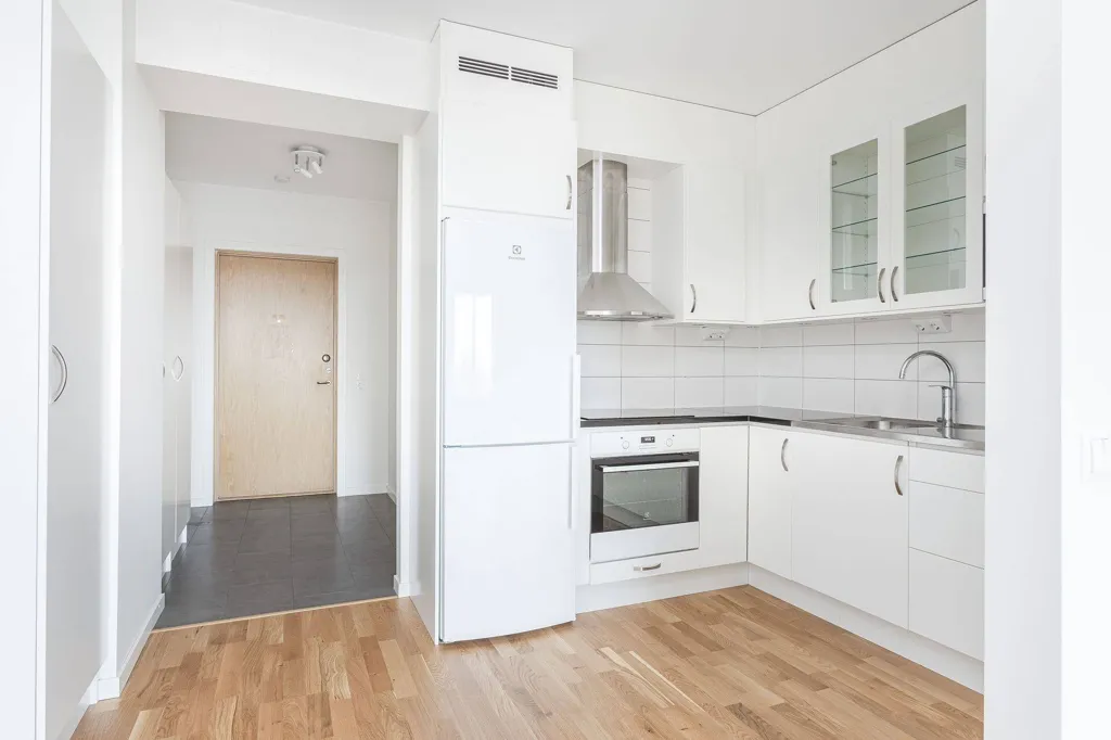 Köök - Modern Studio with City Views in Linköping