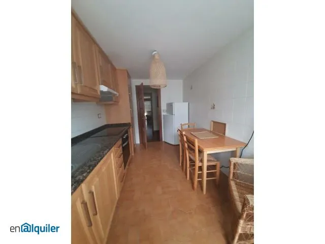 Kitchen - Furnished Flat with Terrace in Fonteculler
