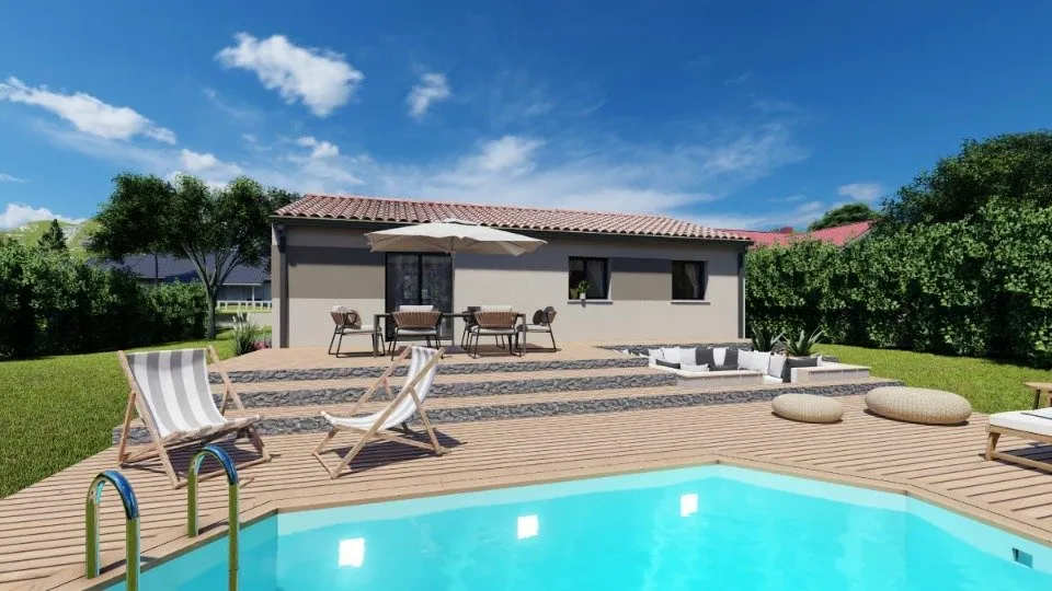 New Build House with Garden in Sanguinet