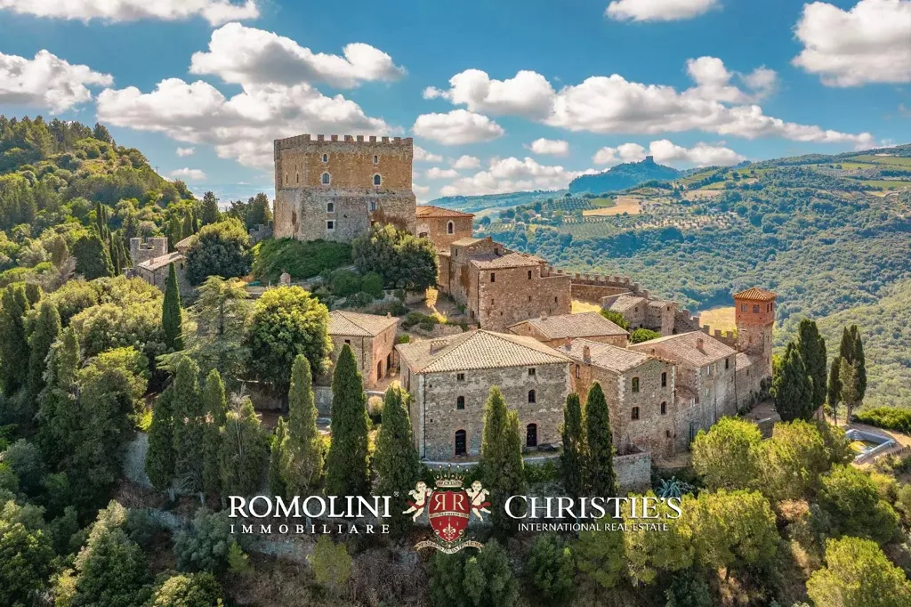 Välivaade - Medieval Castle with Panoramic Views in Val d'Orcia