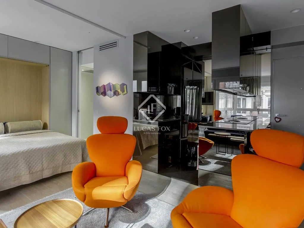 Chambres - Bright 1-Bed Flat in Jerónimos, Madrid