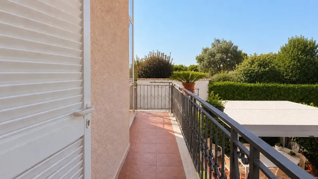Balcony - Detached Villa with Dual Apartments in Massarosa