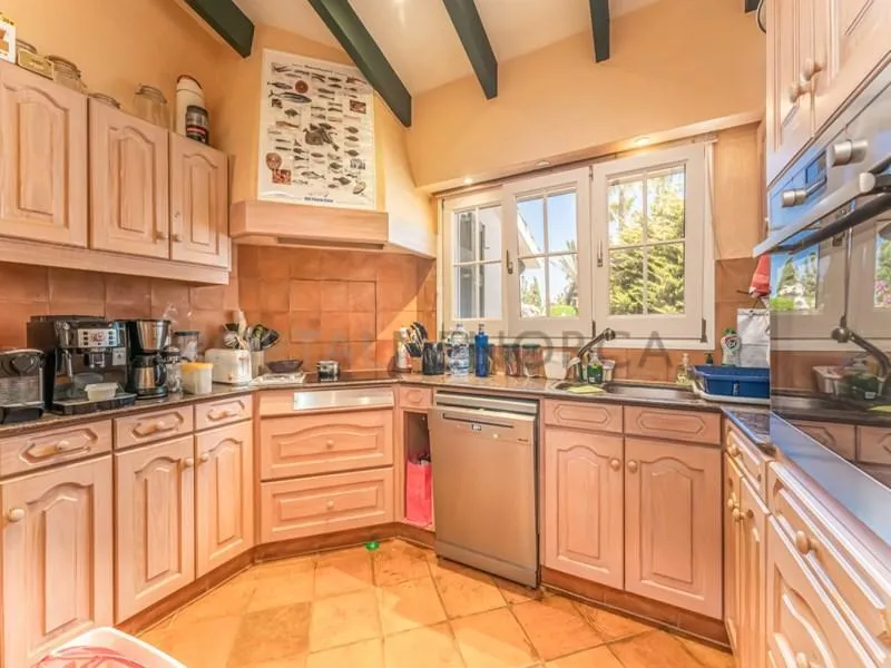 Cuisine - Chalet with Pool in Binidali, Mahón