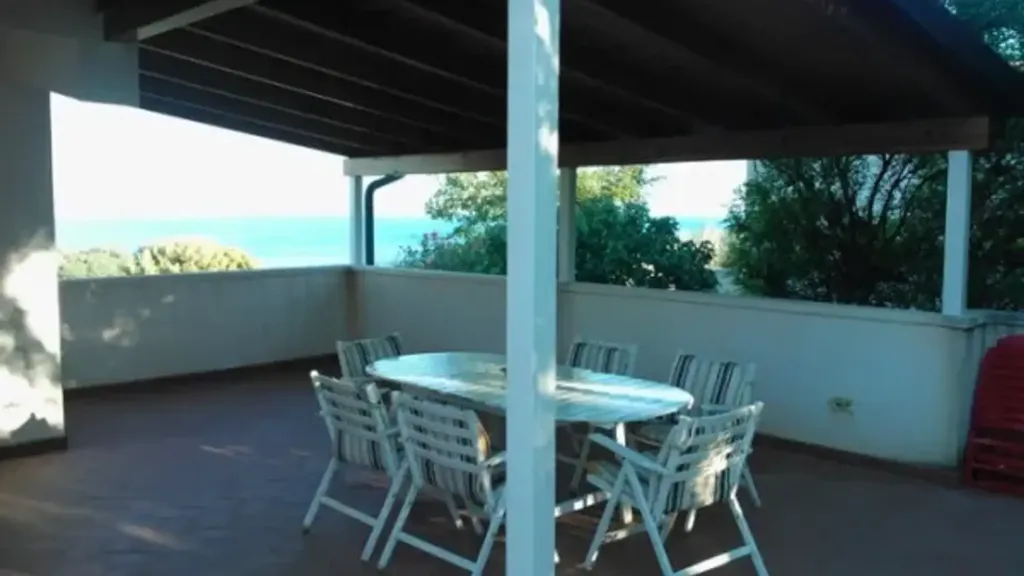 Terrace - Villa with Sea View in Menfi