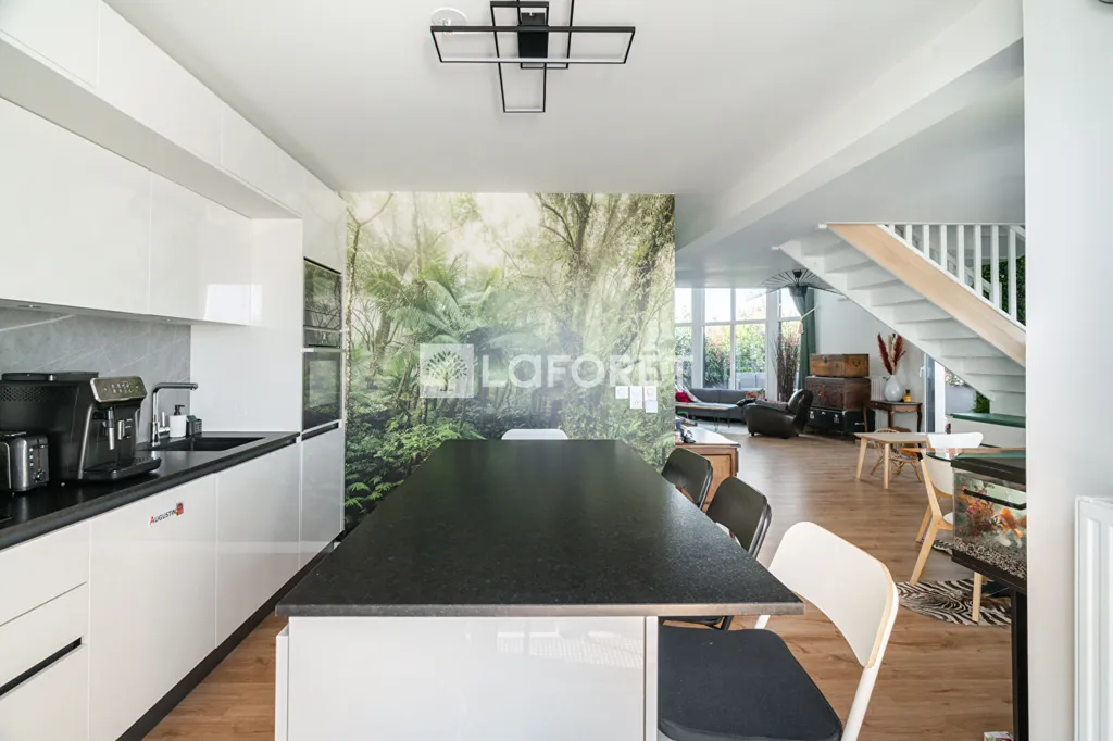 Cucina - Duplex with Terraces in Colombes