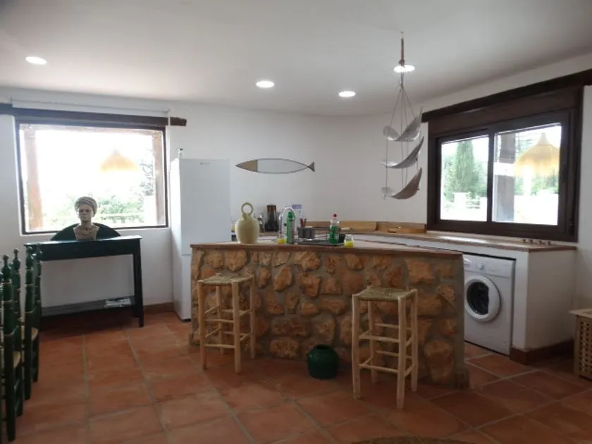 Köök - Villa with Pool in Alhaurín de la Torre