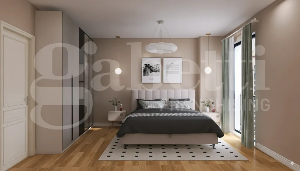 Camere da letto - Appartamento con tripla esposizione a Novate Milanese