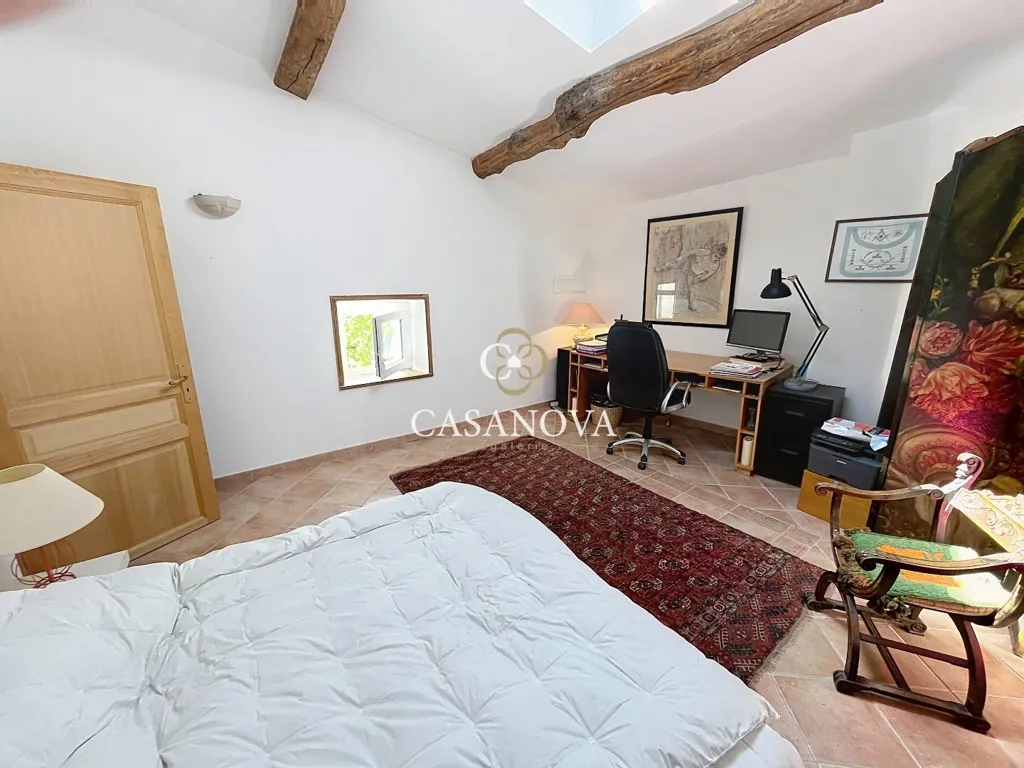 Bedrooms - Character House with Intimate Garden near Pézenas