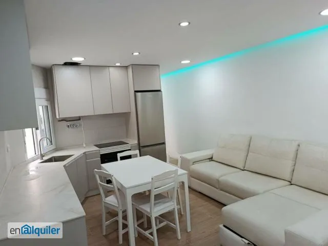 Living Room - Fully Furnished Flat with Ascensor in Latina