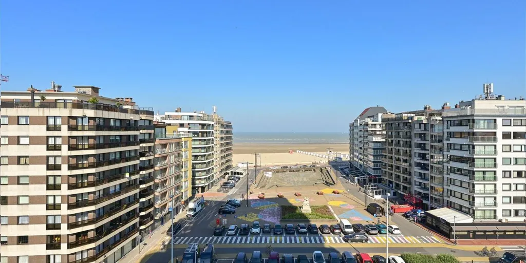 Balcon - Duplex avec Vue Panoramique sur la Mer à Heist