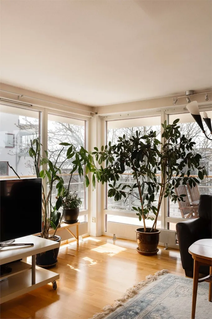 Séjour - Apartment with Balcony in Stockholm
