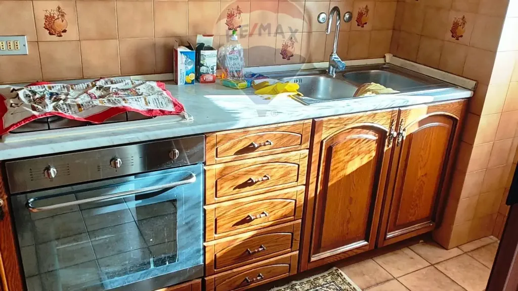 Cuisine - Apartment with Balcony in Carpi