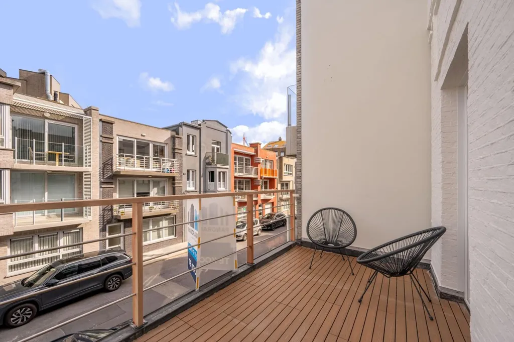 Balcon - Appartement rénové avec terrasse à Wenduine